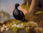 Ferdinand von Wright Black Grouses 1864 oil on canvas